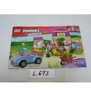 Lego Juniors - Friends 10746 - CSAK ÖSSZERAKÁSI ÚTMUTATÓ!