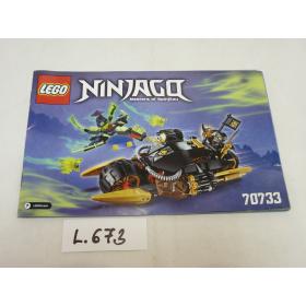 Lego Ninjago 70733 - CSAK ÖSSZERAKÁSI ÚTMUTATÓ!™