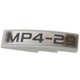 Lejtő, íves 4 x 1 - mintás/matricás™