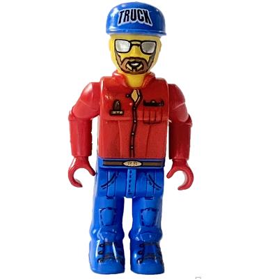 Kamionsofőr minifigura