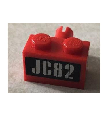 1 x 2 módosított kocka pinnel - mintás/matricás