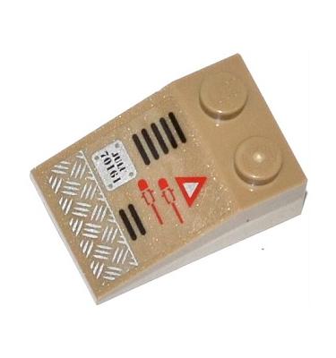 Lejtő 3 x 2 (33°) - mintás/matricás