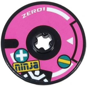 Kerek elem 3 x 3 - mintás/matricás™