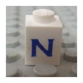 Kocka 1 x 1 - mintás/matricás™