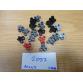 Technic csatlakozó kettős pin és tengely 90° elforgatva,32291 - 20 db