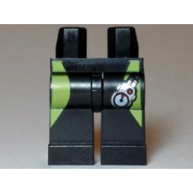 Minifigura láb - mintás/matricás™