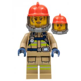 Tűzoltó minifigura (nő)™