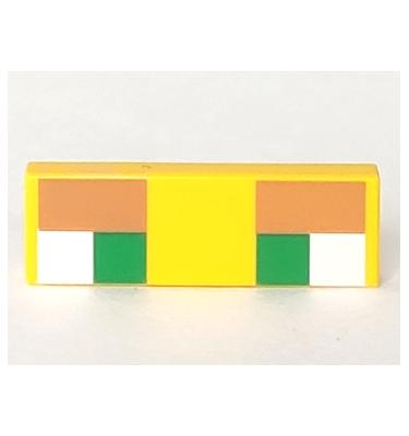 Csempe 1 x 3 - mintás/matricás