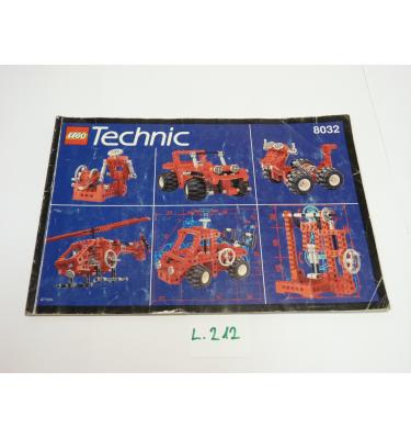 Lego Technic 8032 - CSAK ÖSSZERAKÁSI ÚTMUTATÓ