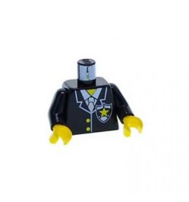 Figura felsőtest kezekkel - mintás/matricás