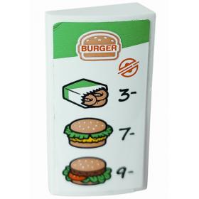 Lejtő, íves 2 x 4 x 2/3 - mintás/matricás™