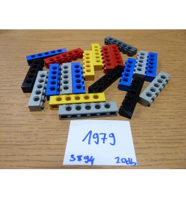 Technic elem 1x6 oldalán 5 lyukkal 3894 - 20 db
