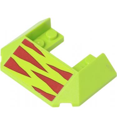 6 x 4 lejtő/rámpa elem - mintás/matricás