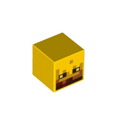 Minifigura fej - Minecraft Skin