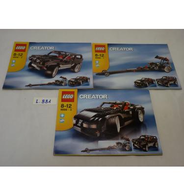 Lego Creator 4896 - CSAK ÖSSZERAKÁSI ÚTMUTATÓ!