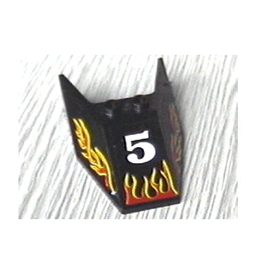Szélvédő 6 x 4 x 1 1/3 - mintás/matricás