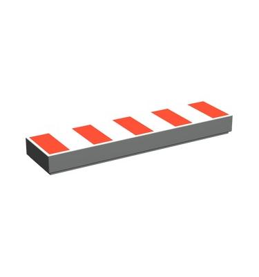 Csempe 1 x 4 - mintás/matricás