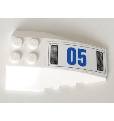 Íves lejtő 6 x 4 - mintás/matricás