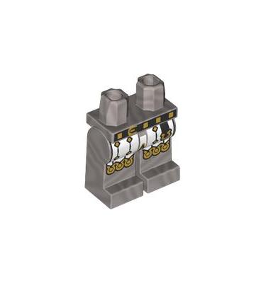 Minifigura láb - mintás/matricás