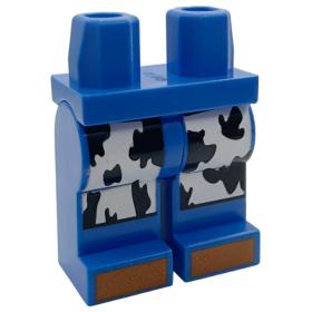 Minifigura láb - mintás/matricás™