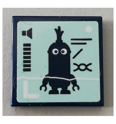 Csempe 2 x 2 - mintás/matricás