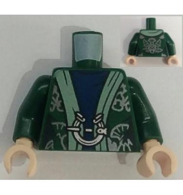 Figura felsőtest kezekkel - mintás/matricás