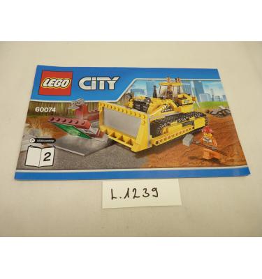 Lego City 60074 - CSAK ÖSSZERAKÁSI ÚTMUTATÓ!