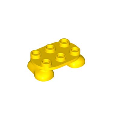 Minifigura lábak 2 x 3 lapos elemmel