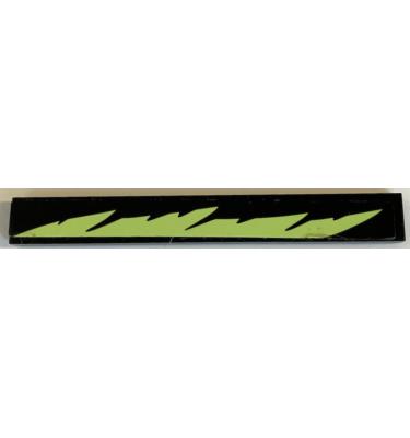 Csempe 1 x 8 - mintás/matricás