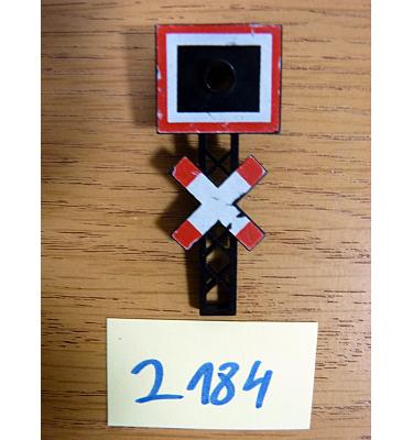 Lego vasúti átjáró,lámpa