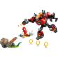 Knuckles vs. Dr. Eggman Egg Crusher robotja