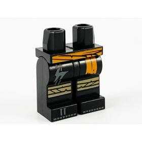 Minifigura csípő és lábak - mintás/matricás™