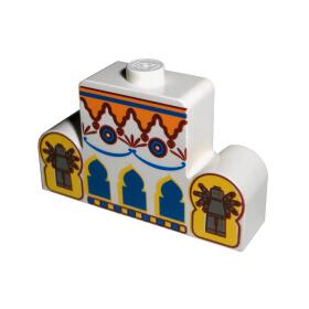 Módosított kocka 1 x 4 x 2 - mintás/matricás™