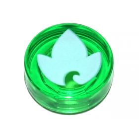 1 x 1 kerek csempe elem - mintás/matricás™