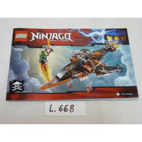 Lego Ninjago 70601 - CSAK ÖSSZERAKÁSI ÚTMUTATÓ!™
