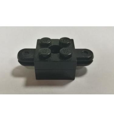 Módosított Kocka 2 x 2 felső lyukkal, karokkal (792c04 / 795) (Homemaker figura / Maxifigure törzs szerelvény)