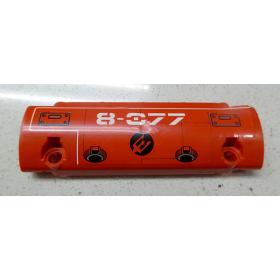 Technic ívelt panel 11 x 3 - mintás/matricás™