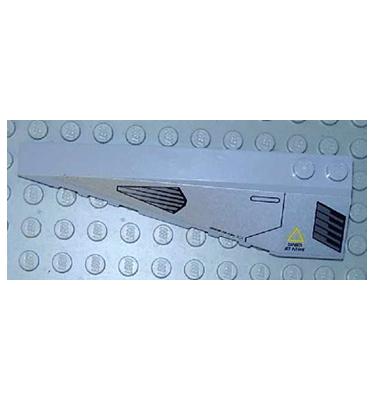 Ék elem 10 x 3 (bal) - mintás/matricás
