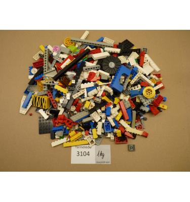 1 kg ömlesztett, vegyes használt, előfordulhat: karcos, elszíneződött, sérült alkatrész (3104)