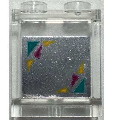 Panel 1 x 2 x 2 - mintás/matricás