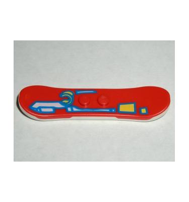 Snowboard - mintás/matricás