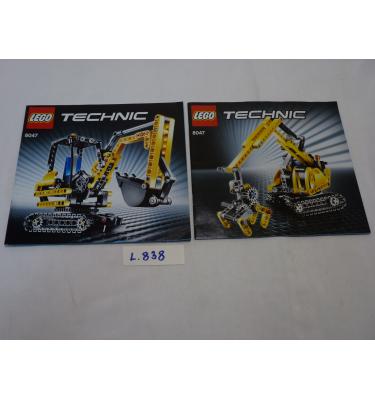 Lego Technic 8047 - CSAK ÖSSZERAKÁSI ÚTMUTATÓ!