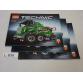Lego Technic 42008 - CSAK ÖSSZERAKÁSI ÚTMUTATÓ!