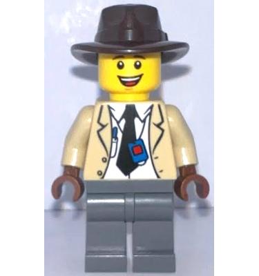 Férfi nyomozó minifigura
