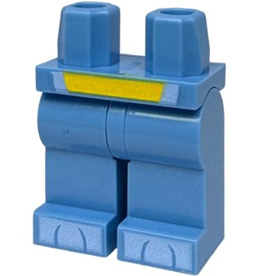 Minifigura láb - mintás/matricás