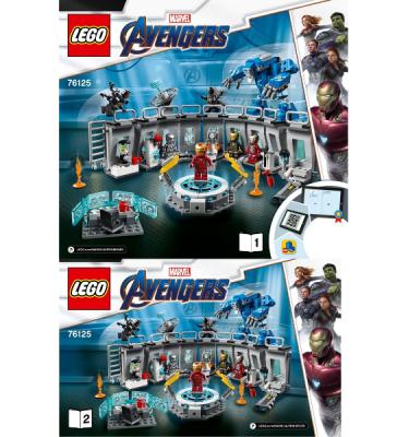 Lego Super Heroes Avengers 76125 - CSAK ÖSSZERAKÁSI ÚTMUTATÓ!