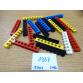 Technic elem 1x8 oldalán 7 lyukkal 3702 - 20 db