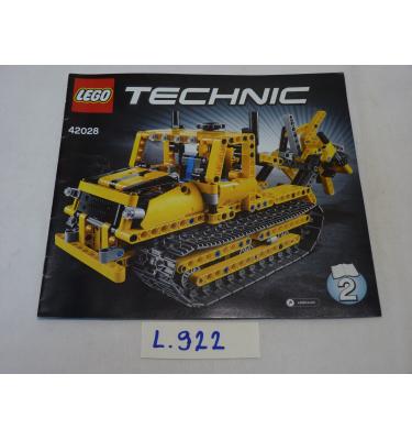 Lego Technic 42028 - CSAK ÖSSZERAKÁSI ÚTMUTATÓ!