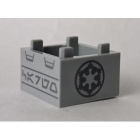 Tároló doboz 2 x 2 x 1 - mintás/matricás™