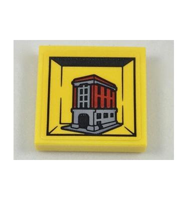 Csempe 2 x 2 - mintás/matricás